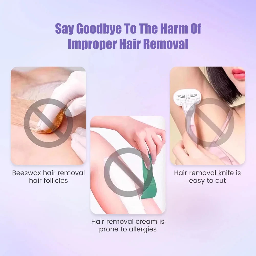 Wireless 2in1 Electric Razor Fashion Women Painless Hair Removal Rechargeable Body Trimmer Shaver