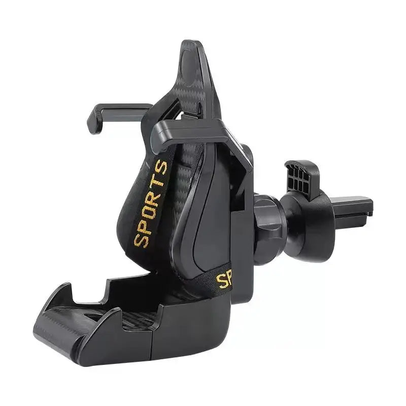 Racing Seat Design Car Phone Holder Mount Stand Suction Cup Smartphone Android & iPhone