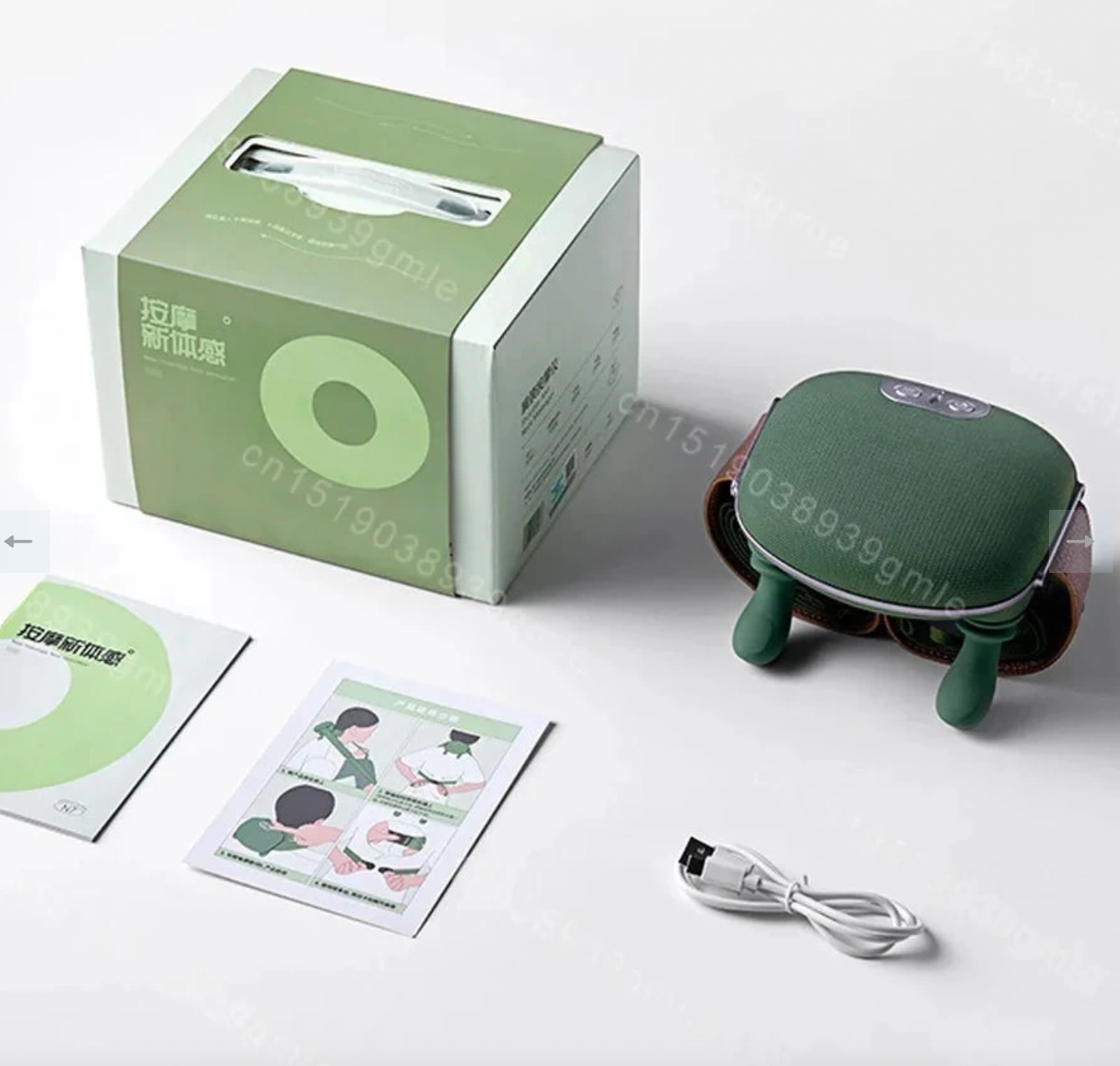 Bionic Neck Shoulder Massager Heated Fatigue Relief Relax Muscle